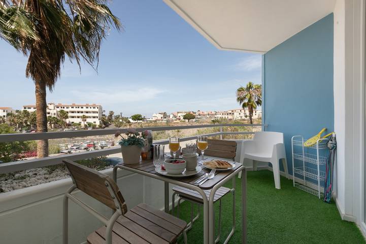 Ganze Wohnung, Ferienwohnung „Infinity Summer“ mit Bergblick, WLAN und Klimaanlage in Las Adelfas, San Miguel de Abona