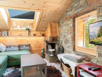 Gîte pour 4 personnes, avec terrasse, animaux acceptés dans Mer de Glace
