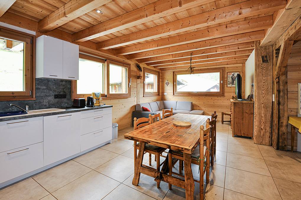 Ganze Ferienwohnung, F 016.061 - Appt. les Praz, Chalet Clairiere in Châtel, Les Portes du Soleil