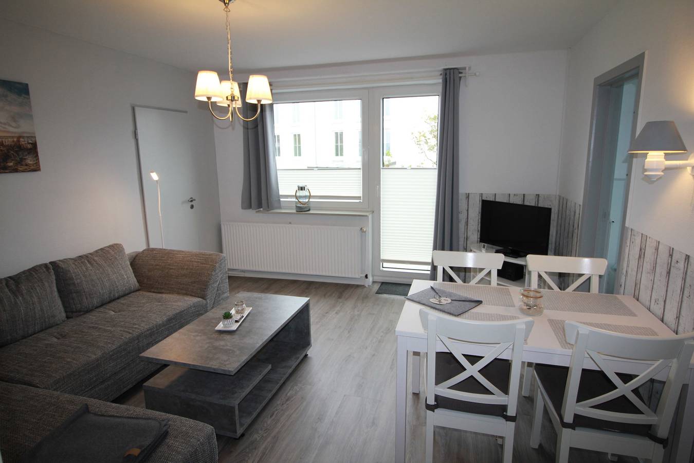 Ganze Ferienwohnung, Haus Sonnenschein - Hooge 1-Raum-Fewo in Büsum, Dithmarschen