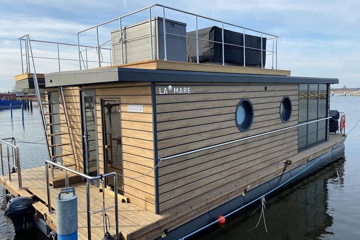 Hausboot für 4 Personen in Barth