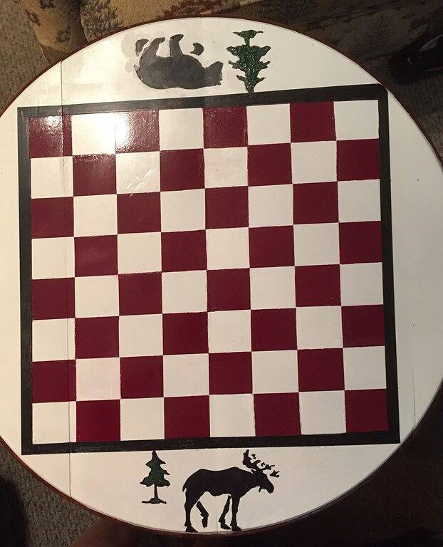 Neu errichtete Blockhütte am Guilford Lake in Columbiana County