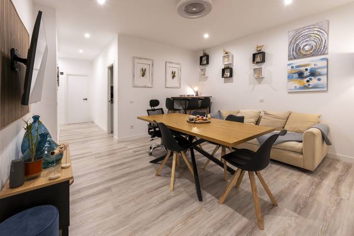 Apartamento vacacional entero, M Berlín: habitación con comodidad y zo in Centro (Madrid), Madrid