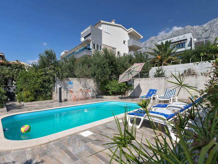Ganze Wohnung, Wohnung in Zelenka mit Gemeinschaftspool in Makarska, Makarska Riviera