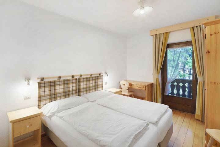 Vakantiewoning voor 2 personen, met balkon in Val di Fassa