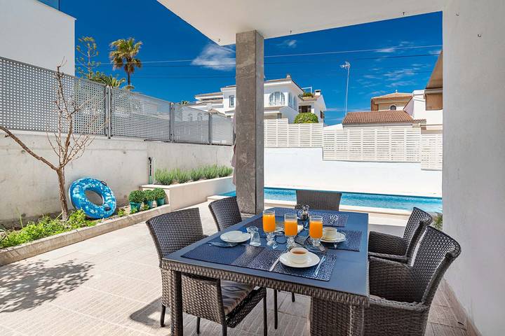 Villa für 7 Personen, mit Garten in Can Picafort - 4