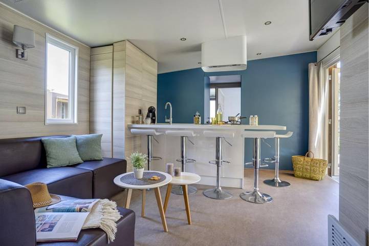 Mobil home pour 6 personnes, avec jardin et piscine, adapté aux familles dans Boulazac Isle Manoire - 3