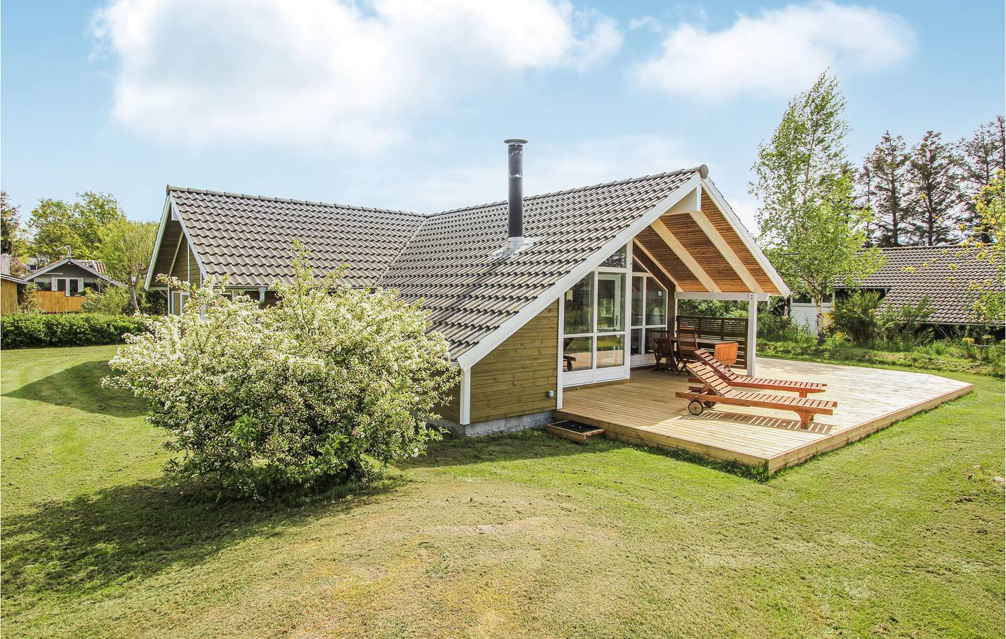 Ferienhaus für 6 Personen mit Terrasse in Kleiner Belt