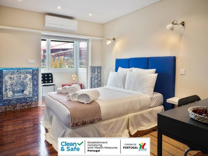 Maison d’hôte pour 2 personnes, avec Balcon ainsi que Terrasse et Vue à Amadora