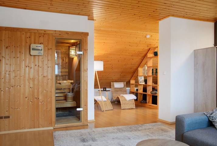 Ferienwohnung für 4 Personen, mit Sauna