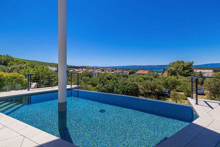Villa pour 8 personnes, avec piscine et jardin à Punat - 3