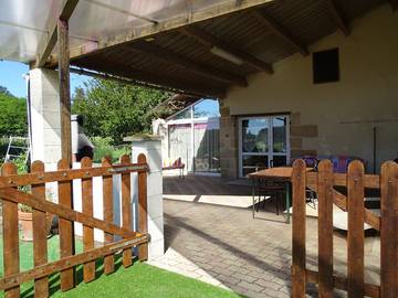 Gîte pour 4 personnes, avec terrasse en Gironde