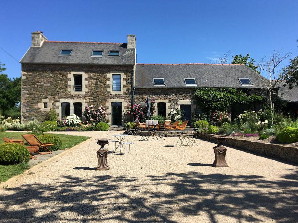 Chambres d'hôtes de charme, spa, massages, formules dîner - Chambre "horizons lointains" in Yvias, Côte de Goëlo