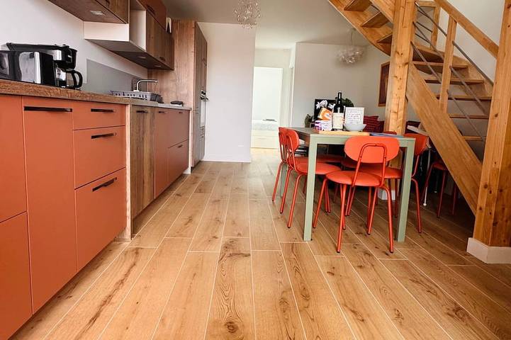 Maison de vacances pour 6 personnes, avec jardin et balcon - 1