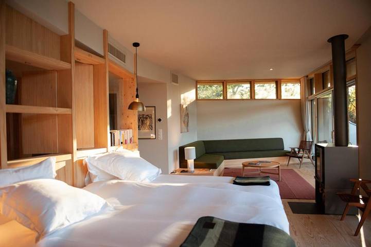 Hôtel pour 2 personnes, avec piscine et sauna ainsi que jacuzzi et jardin