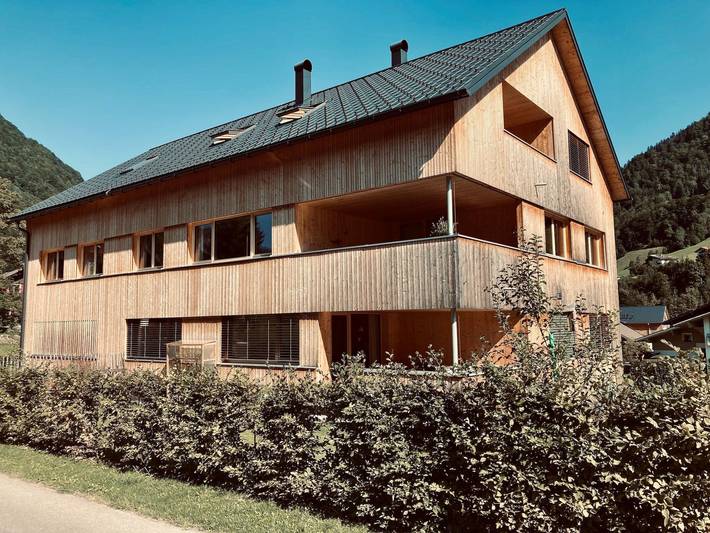 Ferienwohnung für 3 Personen, mit Balkon und Terrasse in Mellau