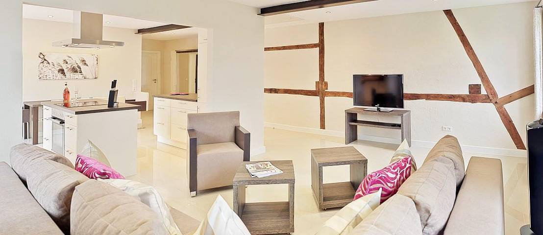 Ferienwohnung für 3 Personen, mit Garten und Sauna, kinderfreundlich - 1