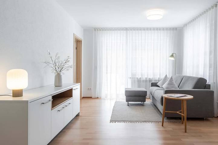 Ferienwohnung für 3 Personen, mit Balkon und Garten in Hagnau am Bodensee