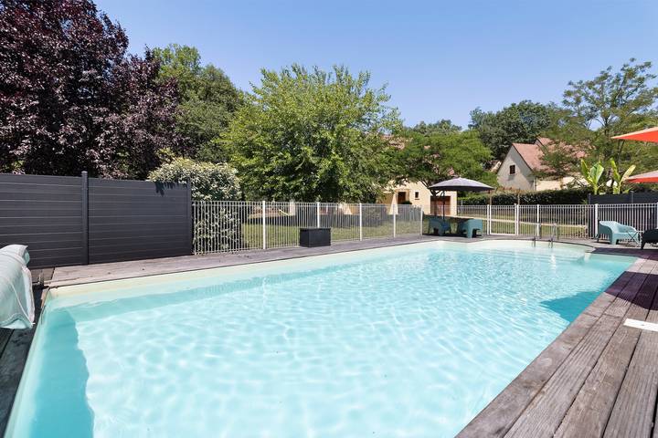Gîte pour 8 personnes, avec Jardin