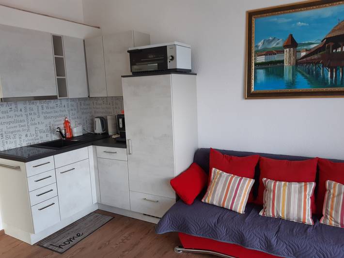 Ferienwohnung für 3 Personen, mit Balkon/Terrasse und Garten sowie Ausblick und Seeblick in Nidwalden - 4