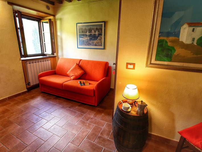 Gîte pour 6 personnes, avec piscine ainsi que jardin et terrasse, animaux acceptés à Radda in Chianti - 2