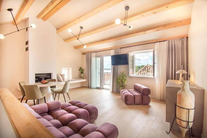 Villa für 4 Personen, mit Sauna und Balkon sowie Ausblick auf Hvar