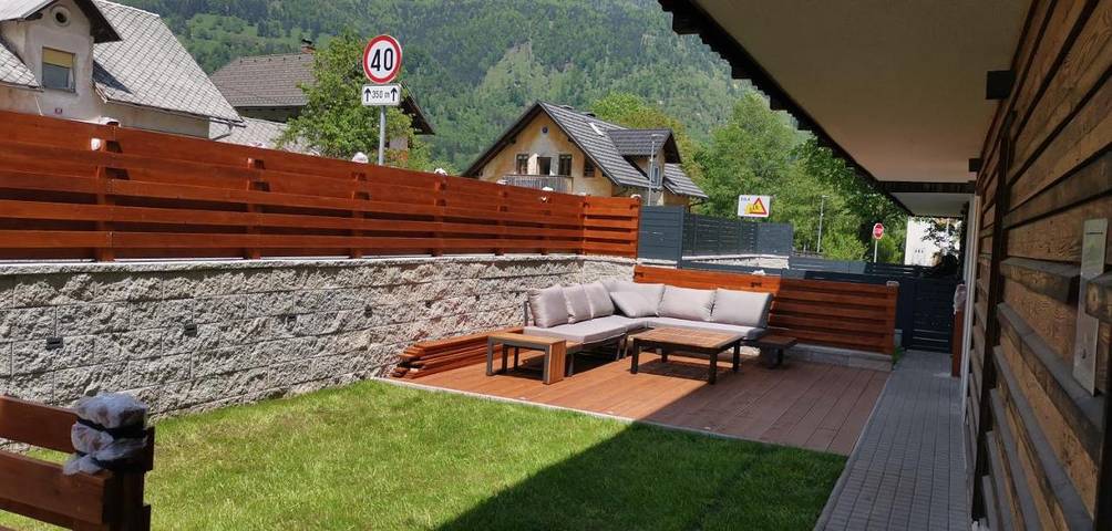 Gîte pour 4 personnes, avec terrasse et vue dans Mojstrana - 4