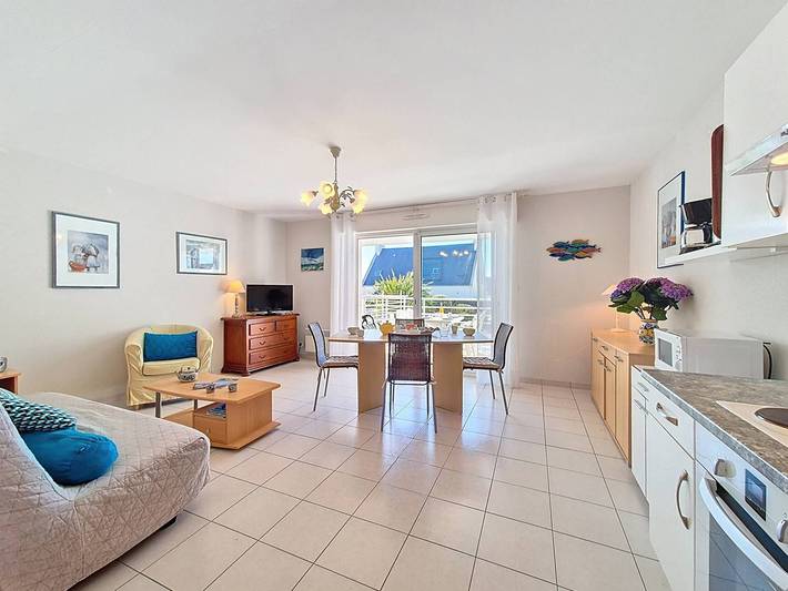 Apartamento entero, Moderno apartamento 2P luminoso en Étel con parking in Étel, Côte des Mégalithes