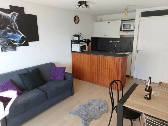 Studio pour 4 personnes, avec Balcon et Vue