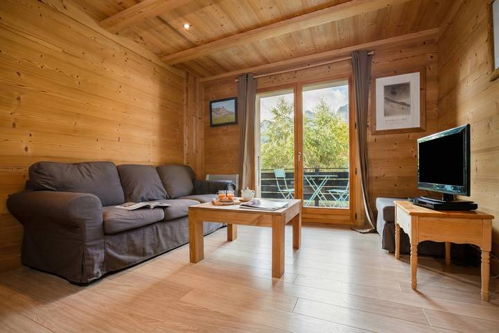 Appartement entier, Apt La Sauvageonne in Servoz Balcony & Mountain views in Servoz, Région de Bonneville