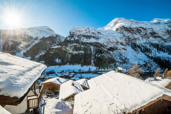 Chalet pour 12 personnes, avec sauna et balcon à Tignes