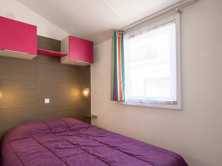 Camping Les Alouettes - Mobilheim 5 personen - Excellence 2 Zimmer Ankunft am Mittwoch in La Chaize-Giraud, Loire-Tal