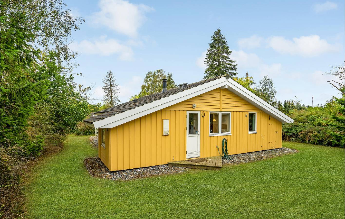 Ferienhaus für 6 Personen mit Terrasse in Kaldred, Kalundborg und Umgebung