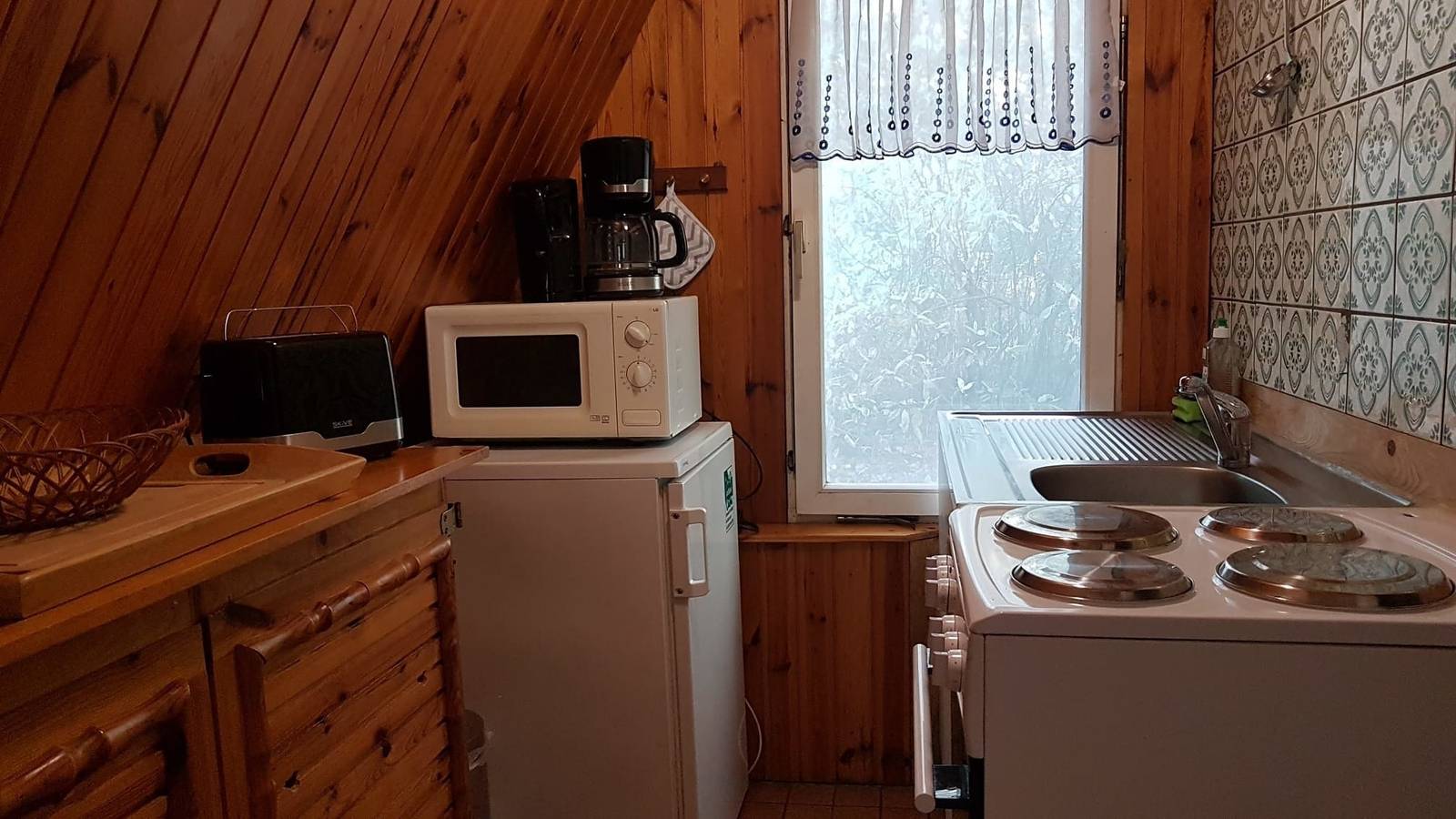 Finnhütte am Lübbesee in Milmersdorf, Barnimerland Region