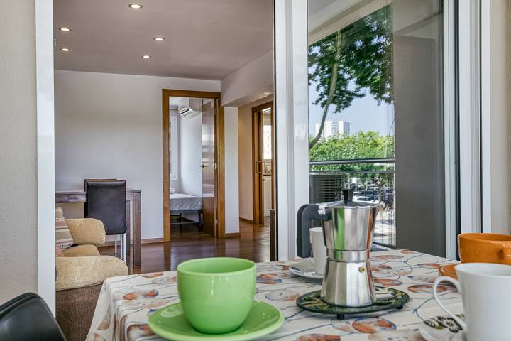 Appartement entier, Appartement "Olga" avec terrasse privée et Wi-Fi in Platja d'Aro, Costa Brava