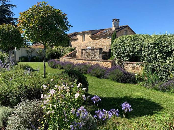 Location de vacances pour 4 personnes, avec vue ainsi que jardin et piscine à Salles (Lot-et-Garonne) - 3