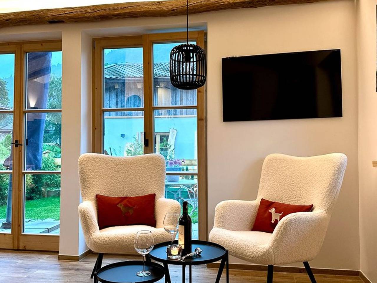 Die Zwei Chalets am Tegernsee in Rottach-Egern, Bayerische Alpen