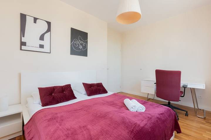 Ferienwohnung für 6 Personen, mit Balkon/Terrasse in Warschau - 4