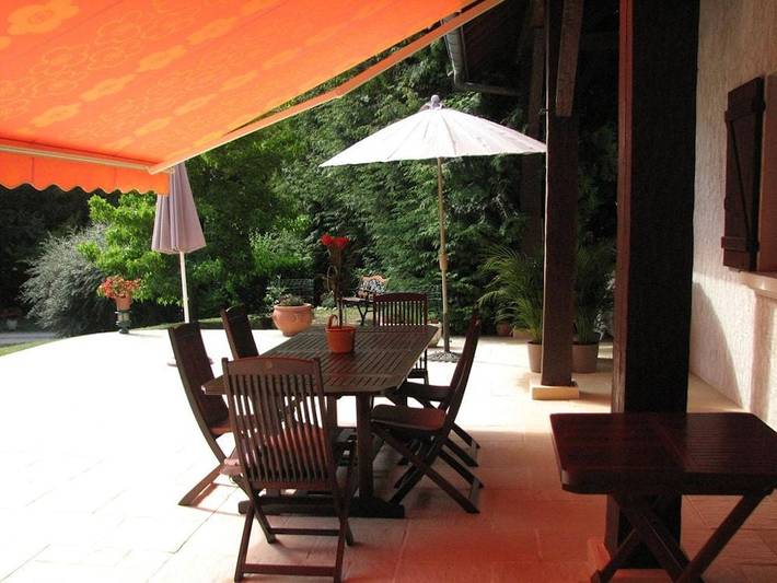 Chambre d’hôte pour 4 personnes, avec jardin à Saint-Ondras