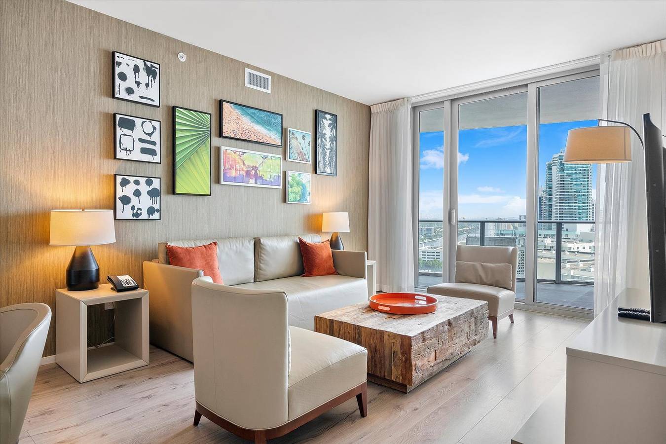 Apartamento entero, Apartamento de vacaciones para 6 personas con balcón in Hollywood Beach (FL), Hallandale Beach