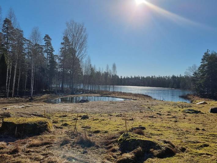 Lodge für 2 Personen, mit Ausblick und Terrasse sowie Seeblick und Garten in Schweden - 3