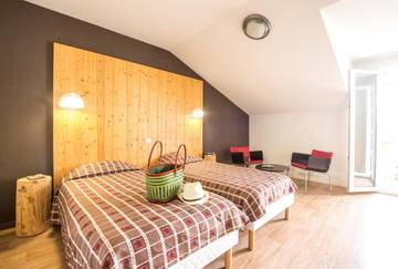 Hôtel pour 2 personnes, avec sauna et piscine ainsi que jacuzzi et terrasse à Bois-d'Amont
