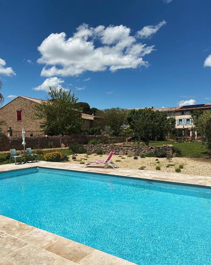 Location de vacances pour 2 personnes, avec jardin ainsi que terrasse et piscine à Peyriac-Minervois - 4