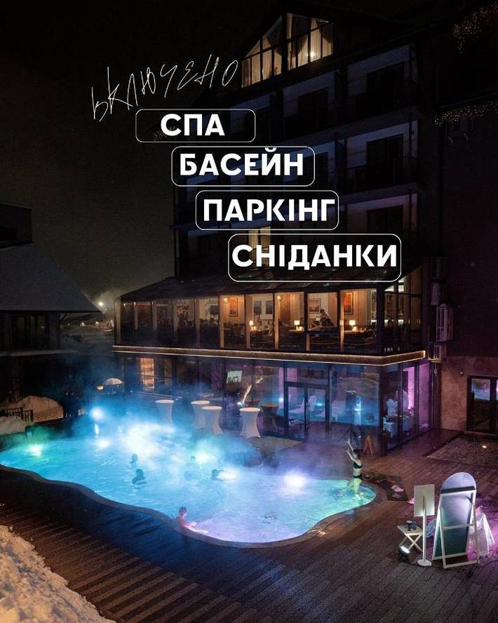 Hôtel pour 5 personnes, avec vue et sauna ainsi que piscine et balcon, animaux acceptés