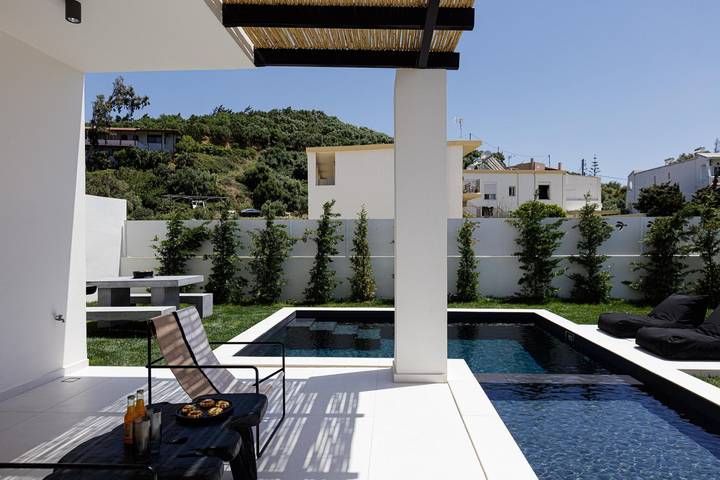 Ferienhaus für 7 Personen, mit Pool und Terrasse in Plakias - 4