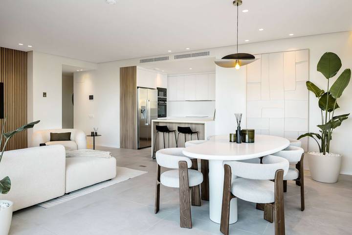 Apartamento para 6 personas, con jardín y piscina en Ojén