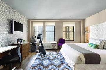 Hôtel pour 4 personnes, animaux acceptés dans Times Square New York