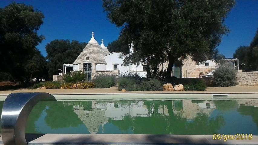 Vacation rental for 6 people, with yard and children pool, with pets in Salento