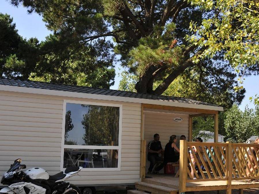 Camping Paradis Domaine Oyat - Mobilheim 4 personen - Malaga in Le Fenouiller, Loire-Tal