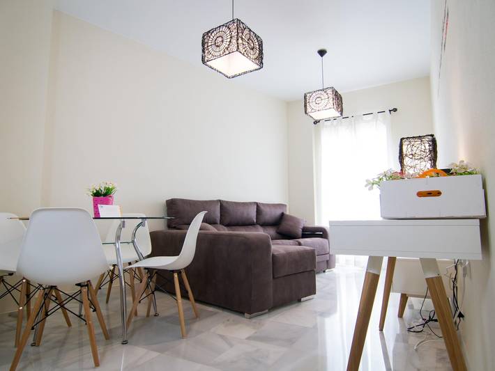 Location de vacances pour 6 personnes, avec balcon/terrasse dans Malaga Centro Historico